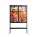 A Bridge Across Time - Loft Cabinet - Nick Liefhebber - Antracite - Clear glass