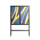 Blue Gale - Loft Cabinet - Oluwaseyi Samuel Adebayo - Antracite - Overlay Glass