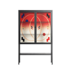 Parallel Mirage - Loft Cabinet - Oluwasheyi Adebayo - Antracite - Clear glass