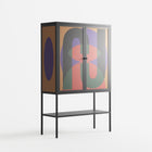 JJ - Loft Cabinet - Oluwaseyi Samuel Adebayo - Antracite - Overlay Glass