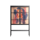 Hidden Beauty - Loft Cabinet - Raissa Oltmanns - Antracite - Clear glass