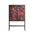 The Secret Herb Garden In The Forest 2 - Loft Cabinet - Nick Liefhebber - Antracite - Clear glass