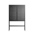 Barbed Bloom - Loft Cabinet - Daphna Sebbane - Antracite - Overlay Glass