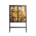 A Bridge Across Time 4 - Loft Cabinet - Nick Liefhebber - Antracite - Clear glass