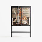 We Are Who We Are - Loft Cabinet - Sophie Goudman-Peachey - Antracite - Clear glass