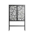 Botanica Offwhite - Loft Cabinet - Amy Suther - Antracite - Overlay Glass