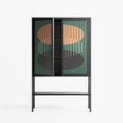 Soul Split - Loft Cabinet - Oluwaseyi Samuel Adebayo - Antracite - Overlay Glass