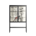 Bayeux - Loft Cabinet - Naia Escribano - Antracite - Clear glass