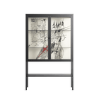 Bayeux - Loft Cabinet - Naia Escribano - Antracite - Clear glass