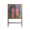 JJ - Loft Cabinet - Oluwaseyi Samuel Adebayo - Antracite - Overlay Glass