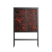 Wottosque Red - Loft Cabinet - Craig Watkins - Antracite - Clear glass