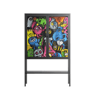All The Good Guys - Loft Cabinet - Craig Watkins - Antracite - Clear glass