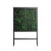 Wottosque Green - Loft Cabinet - Craig Watkins - Antracite - Clear glass
