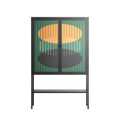 Soul Split - Loft Cabinet - Oluwaseyi Samuel Adebayo - Antracite - Overlay Glass