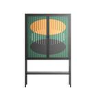 Soul Split - Loft Cabinet - Oluwaseyi Samuel Adebayo - Antracite - Overlay Glass