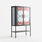 Velvet Dusk - Loft Cabinet - Oluwaseyi Samuel Adebayo - Antracite - Overlay Glass