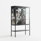 Dreaming With Open Eyes - Loft Cabinet - Sophie Goudman-Peachey - Antracite - Clear glass