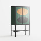 Soul Split - Loft Cabinet - Oluwaseyi Samuel Adebayo - Antracite - Overlay Glass