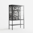 Flight Of Fancy 3 - Loft Cabinet - Diana Catchpole - Antracite - Clear glass