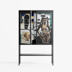 Dreaming With Open Eyes - Loft Cabinet - Sophie Goudman-Peachey - Antracite - Clear glass