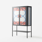 Velvet Dusk - Loft Cabinet - Oluwaseyi Samuel Adebayo - Antracite - Overlay Glass
