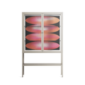 Repeating - Loft Cabinet - Alexander Khabbazi - Pebble - Clear glass