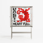 Heart Full- Loft Cabinet - Alexander Khabbazi - Pebble - Clear glass