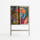 The Towering Hall Full Of Light - Loft Cabinet - Nick Liefhebber - Pebble - Clear glass