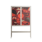 Pebbles 2 - Loft Cabinet - Nick Liefhebber - Pebble - Clear glass