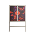 Pebbles 3 - Loft Cabinet - Nick Liefhebber - Pebble - Clear glass
