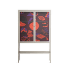 Pebbles 3 - Loft Cabinet - Nick Liefhebber - Pebble - Clear glass