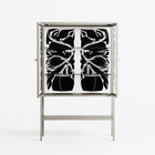 Black Potted Plant - Loft Cabinet - Konrad Blaszczyk - Pebble - Clear glass