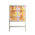 Cake - Loft Cabinet - Heather Zhou - Pebble - Clear glass