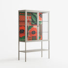 Flower B - Loft Cabinet - Heather Zhou - Pebble - Clear glass