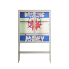 Wino Wagon - Loft Cabinet - Ciara Wade - Pebble - Clear glass