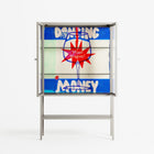 Wino Wagon - Loft Cabinet - Ciara Wade - Pebble - Clear glass
