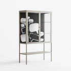 Talk Less Say More - Loft Cabinet - Ciara Wade - Pebble - Clear glass