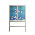 It Comes in Waves - Loft Cabinet - Ciara Wade - Pebble - Clear glass