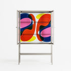 Blends - Loft Cabinet - Vratislav Pecka - Pebble - Clear glass