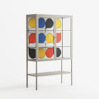 Springs - Loft Cabinet - Vratislav Pecka - Pebble - Clear glass