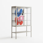 Wow - Loft Cabinet - Vratislav Pecka - Pebble - Clear glass
