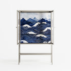 Dalgalar - Loft Cabinet - Nur Rydberg - Pebble - Clear glass