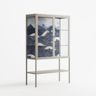 Dalgalar - Loft Cabinet - Nur Rydberg - Pebble - Clear glass