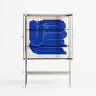 Wait 2 - Loft Cabinet - Andrea Devia-Nuño - Pebble - Clear glass