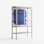 Wait 2 - Loft Cabinet - Andrea Devia-Nuño - Pebble - Clear glass