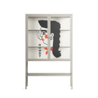 Howdy - Loft Cabinet - Aley Wild - Pebble - Clear glass