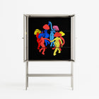 Mushroom Dance Multi - Loft Cabinet - Aley Wild - Pebble - Clear glass