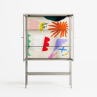 Surrender Shapes - Loft Cabinet - Aley Wild - Pebble - Clear glass