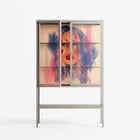 Hidden Beauty - Loft Cabinet - Raissa Oltmanns - Pebble - Clear glass