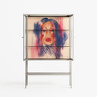 Hidden Beauty - Loft Cabinet - Raissa Oltmanns - Pebble - Clear glass